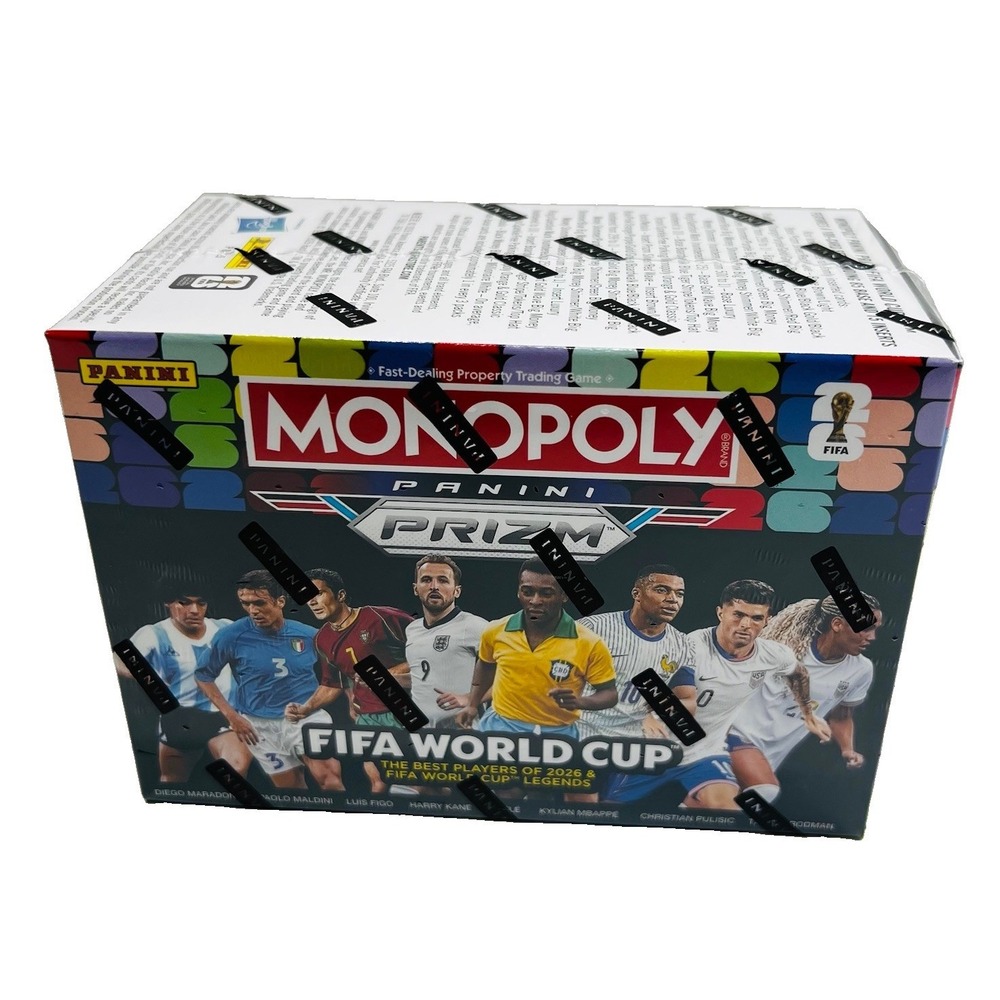 2026 PANINI PRIZM MONOPOLY FIFA WORLD CUP 2026 Trading Card SOCCER BLASTER BOX - Picture 3 of 6